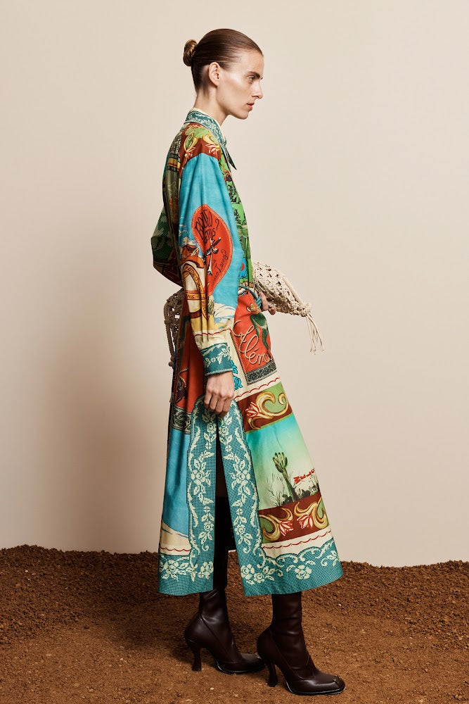Ace Shirtdress - Rodeo Print