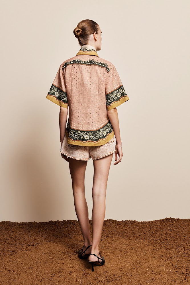 Darcey Shirt - Bandana Print