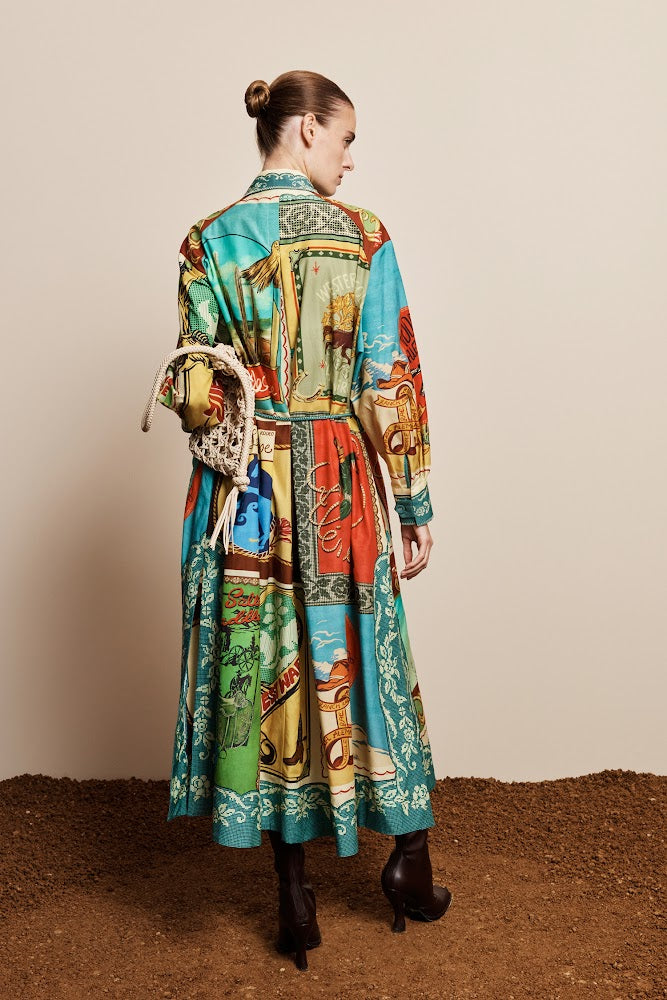 Ace Shirtdress - Rodeo Print