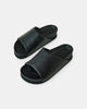 jumbled walnut Melbourne Kendall leather slide sandal black summer spring footwear fashion australia jumbledonline 