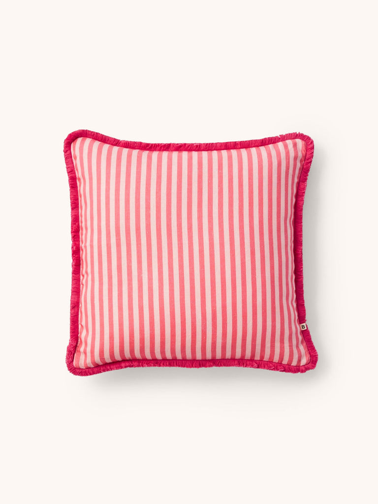Pinstripe Rose 50cm Cushion