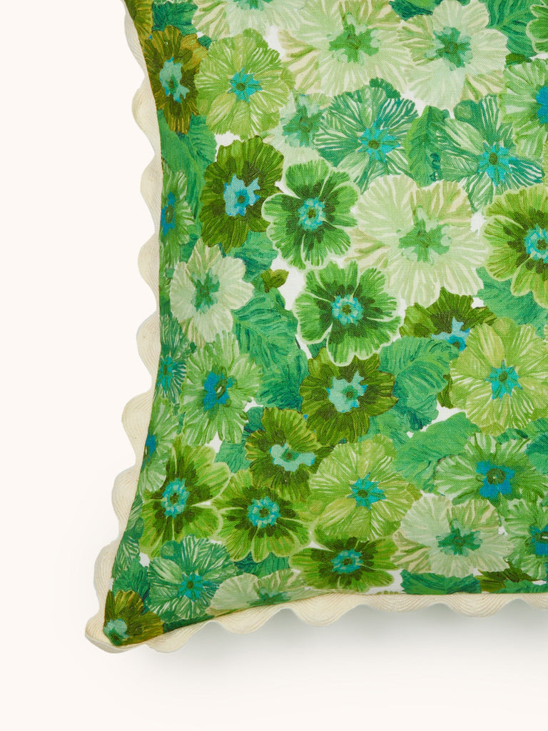 Primrose Green 50cm Cushion detail