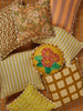 Rushes Wheat 60cm Cushion styled