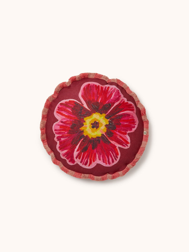 Floriana Pink 45cm Round Cushion