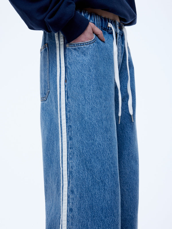 Sophie Wide Leg Jean - Light Indigo