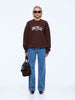 Mila Oversized Sweater - Chocolate/Ena Pelly