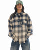Cutaway Bleached Flannel Shirt