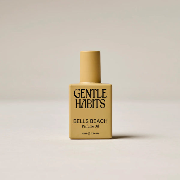 jumbled gentle habits this is incense roll on perfume oil fragrance bells beach smokey fresh eucalyptus cedar wood tea tree coconut oil travel womens gift mothers day gifting australian made australia jumbledonline