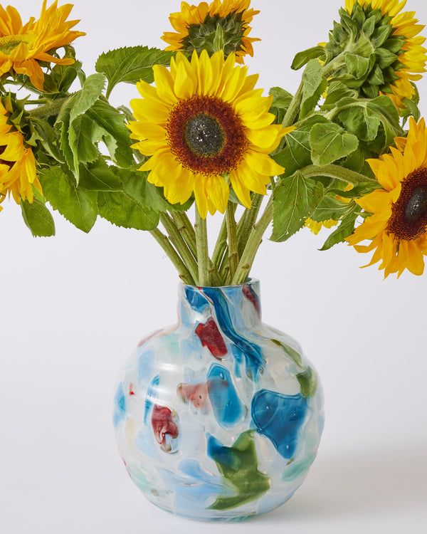 Swirl Portofino Round Vase