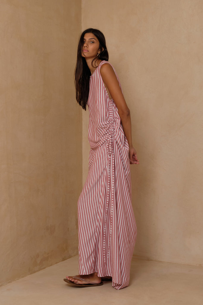 Dominica Dress - Amalfi Stripe