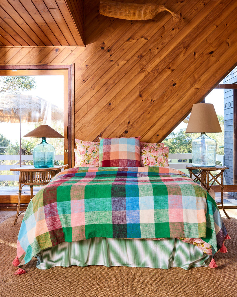 Paloma Tartan Woven Throw