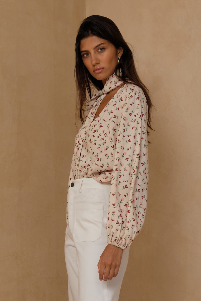 Chamonix Top - Prairie Floral