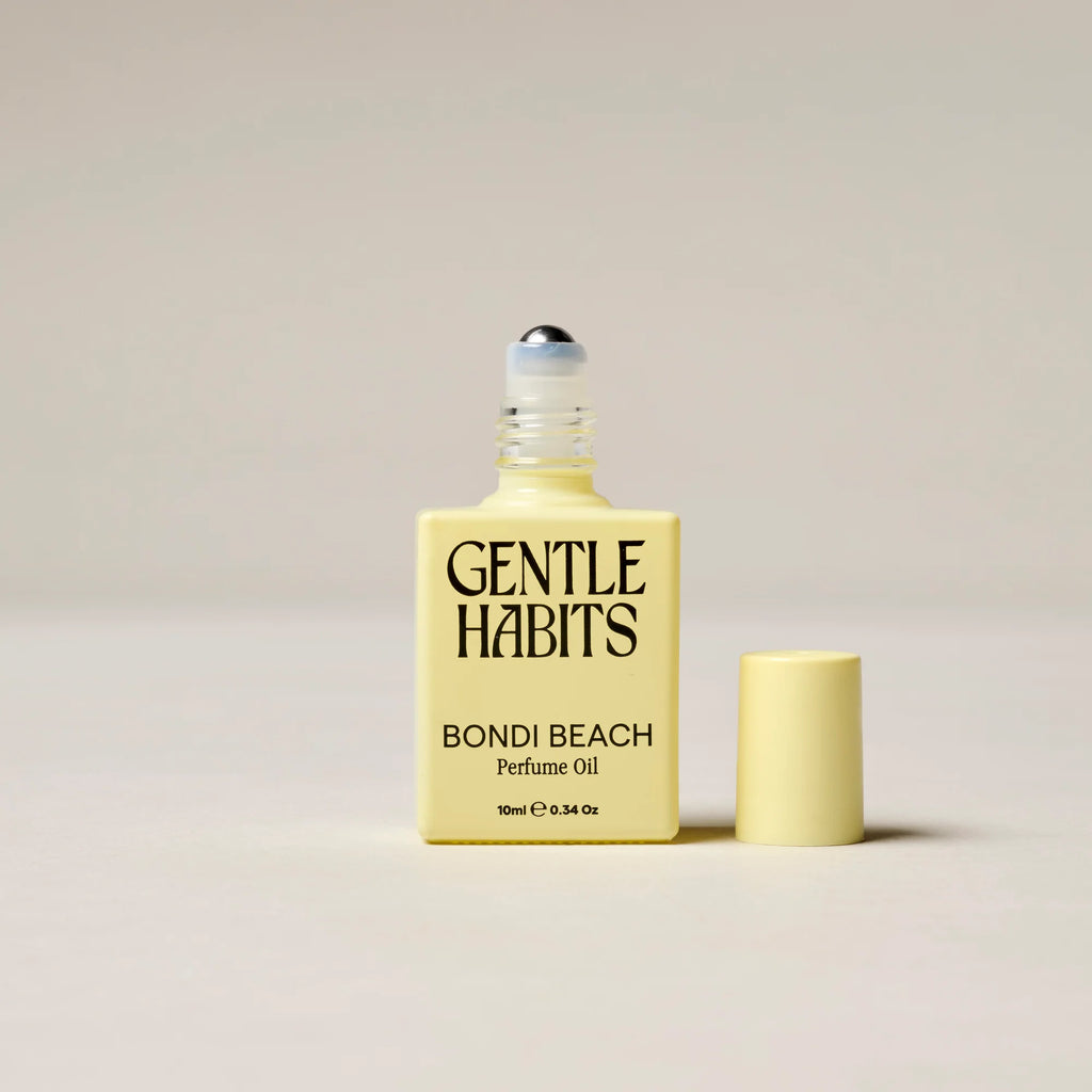 jumbled gentle habits this is incense roll on perfume oil Bondi Beach travel womens fragrance essential oils grapefruit cardamon mandarin coconut oil gift mothers day australian made australia 