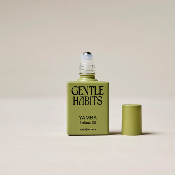 jumbled gentle habits this is incense Yamba perfume oil roll on travel gift mothers day womens coconut oil patchouli essential oil cedar wood vetiver delicate clean fragrance australian made australia jumbledonline
