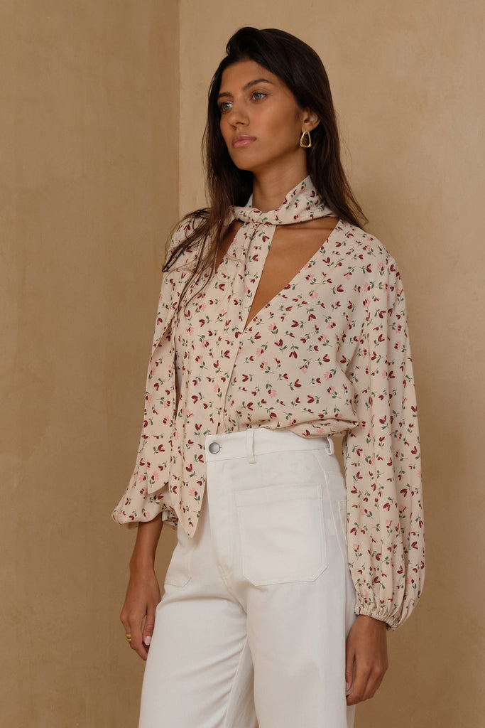 Chamonix Top - Prairie Floral
